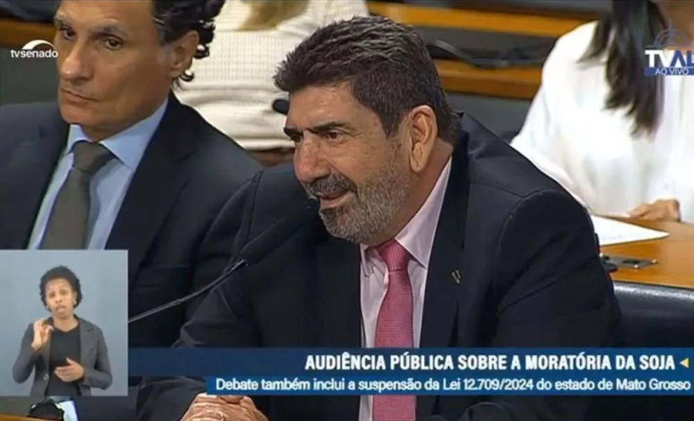 AUDIÊNCIA NO SENADO Dr. João cobra STF sobre fim da moratória da soja: “deixa o nosso povo trabalhar”