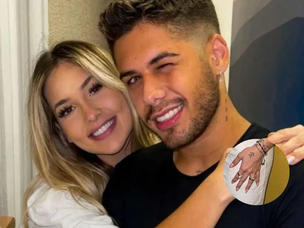 Separados, mas de alian&ccedil;a: Saiba o valor do anel de compromisso de Virginia e Z&eacute; Felipe As joias, da marca Cartier, s&atilde;o feitas em ouro amarelo 18 quilates