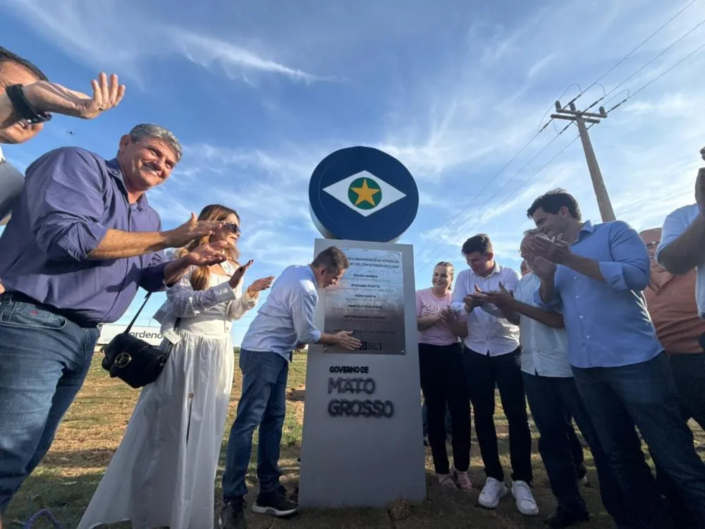 Parceria entre Governo e Assembleia acelera obras e inaugurações no Oeste de Mato Grosso
