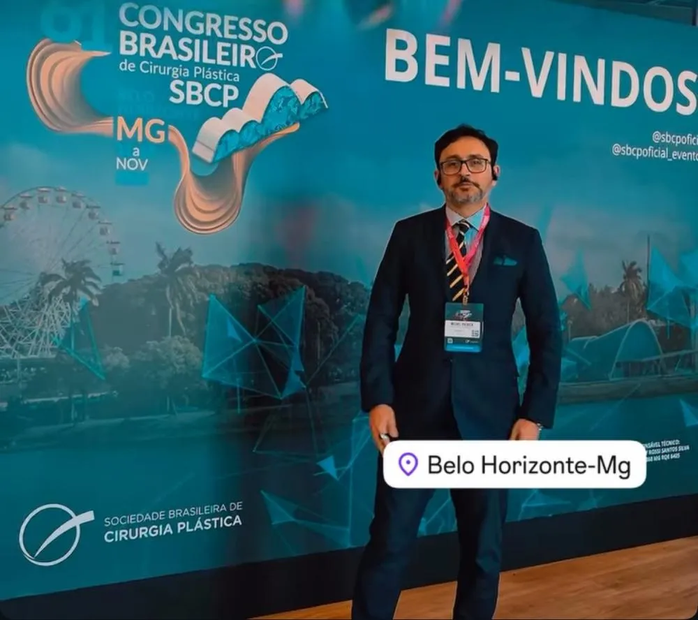 Dr. Michel Patrick representa Cuiabá no Congresso Brasileiro de Cirurgia Plástica