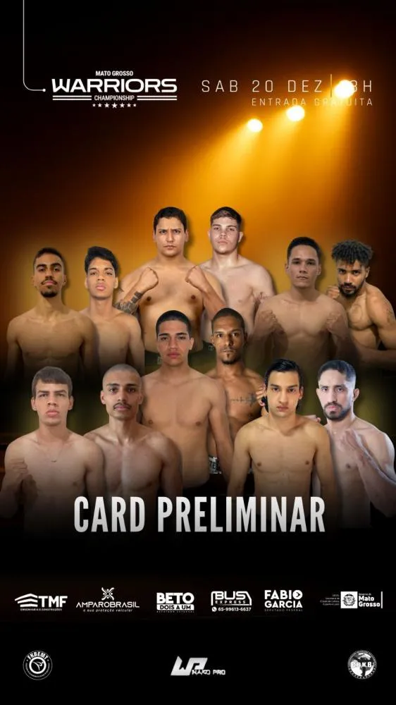 ATENÇÃO, GUERREIROS! Novos horários confirmados para o #MTWarriors2!