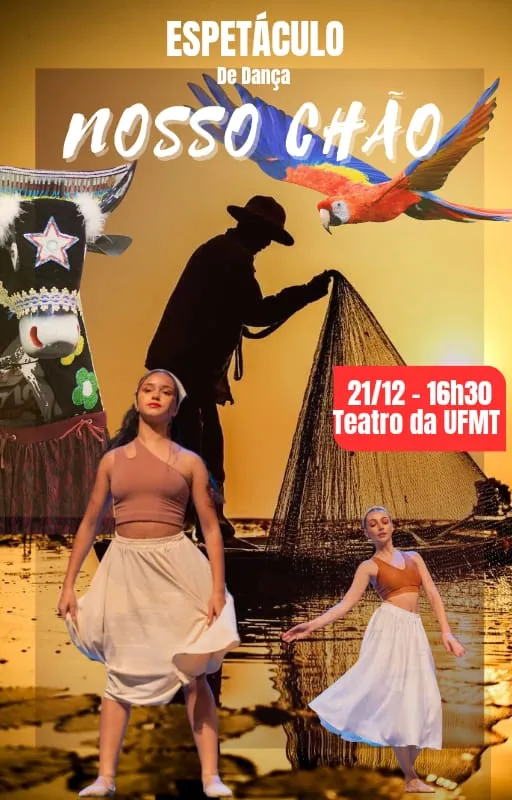 Teatro da UFMT recebe dança para celebrar o Natal em Cuiabá “O Mágico de Oz” e “Nosso Chão” integram programação nos dias 20 e 21 de dezembro.