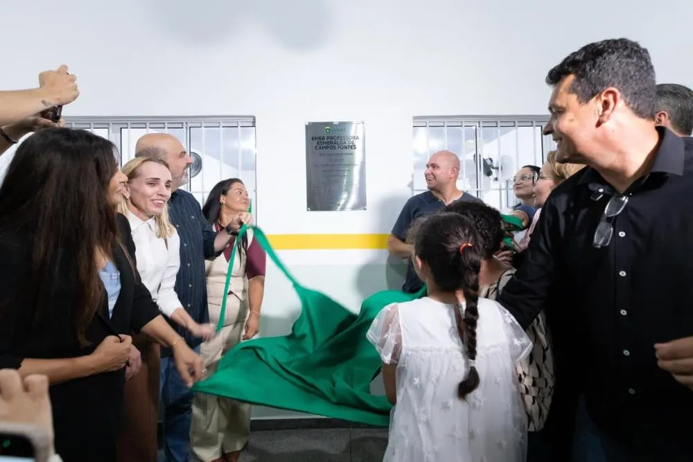 EMEB Prof.ª Esmeralda é reconstruída e inaugurada em Cuiabá