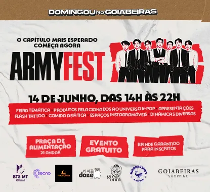 ARMYFEST no Shopping Goiabeiras