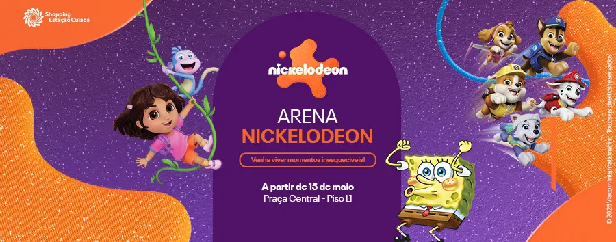 Arena Nickelodeon no Shopping Estação Cuiabá