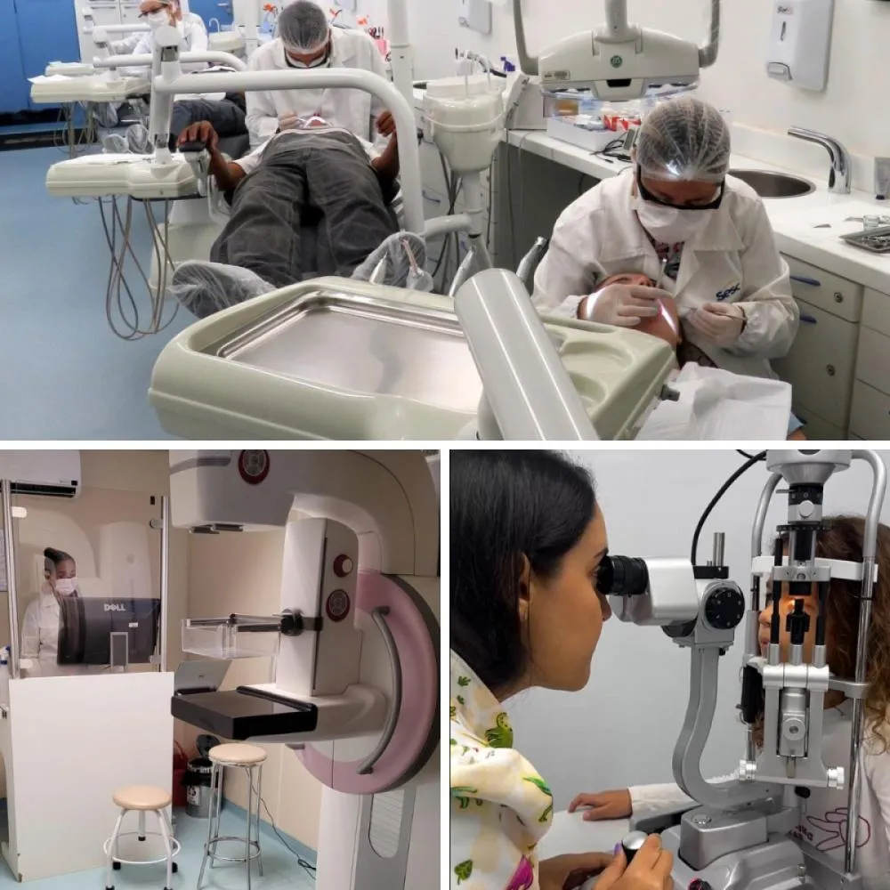 Sesc-MT irá realizar atendimentos gratuitos em odontologia, saúde da mulher e visão em Várzea Grande