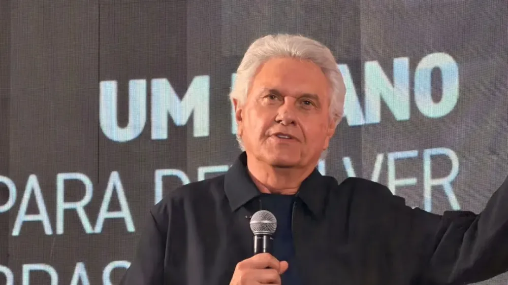 Ronaldo Caiado, candidato à Presidência pelo PSD • Vinícius Murad
