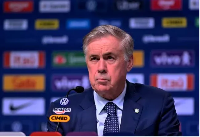 Carlo Ancelotti, convocação da Seleção Brasileira — Foto: André Durão