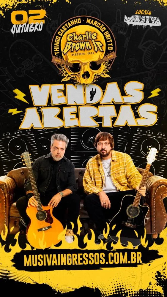 CHARLIE BROWN JR na Musiva