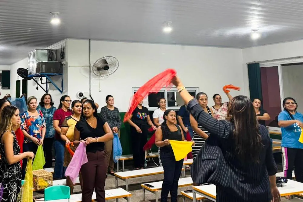 CMEI Miguelina de Campos e Silva promove formação sobre contação de histórias na Educação Infantil