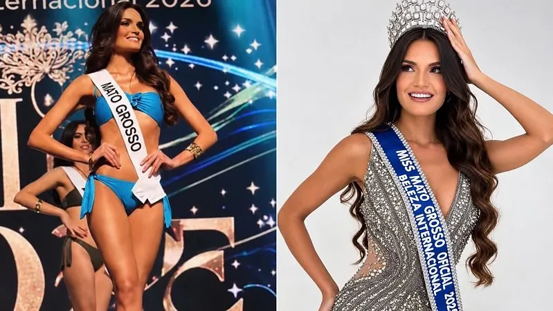 Modelo de MT fica em 3° lugar no Miss Brasil Beleza Internacional