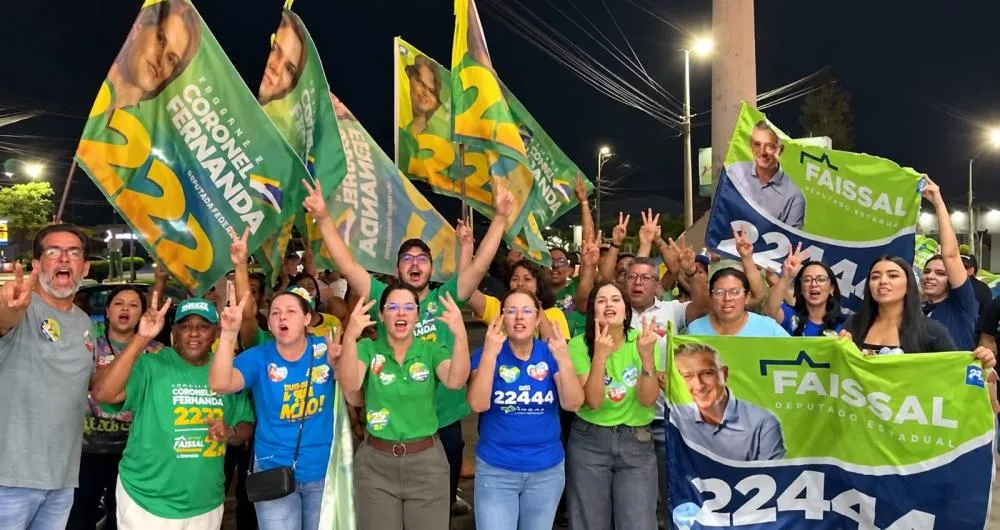 RETA FINAL | Coronel Fernanda lidera último grande ato do PL e reúne candidatos em carreata por Flávio Bolsonaro