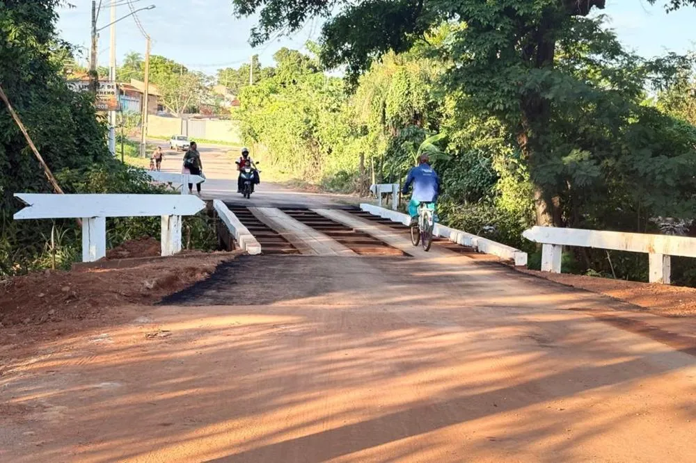 Várzea Grande realiza reestruturação da cabeceira da ponte que liga bairros Jardim Ikaray e Parque Del Rey