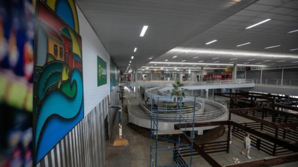 Com nova estrutura, Mercado do Porto já é considerado um dos mais bonitos do Brasil; Prefeito entrega espaço na sexta-feira (21)