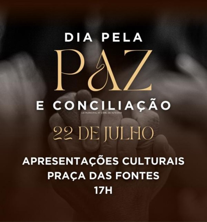 Sorriso celebra Dia pela Paz e Conciliação com show do cantor Chris Duran