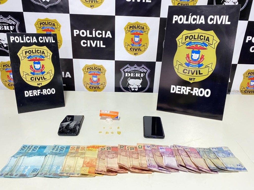 Polícia Civil prende casal e apreende adolescente por envolvimento com o tráfico de drogas