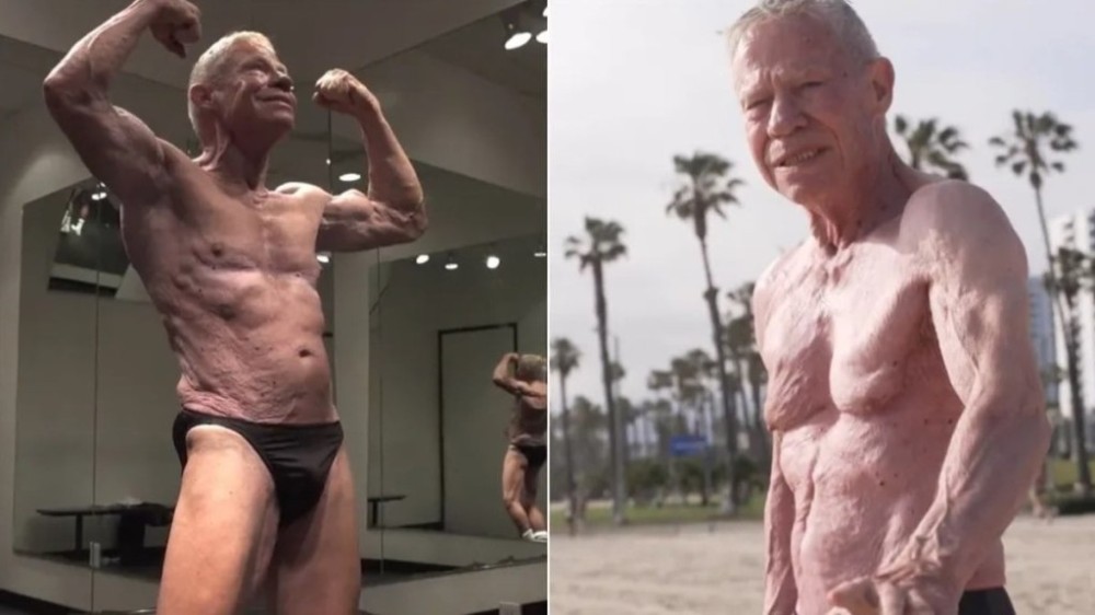 Fisiculturista mais velho do mundo tem 90 anos e já posou nu
