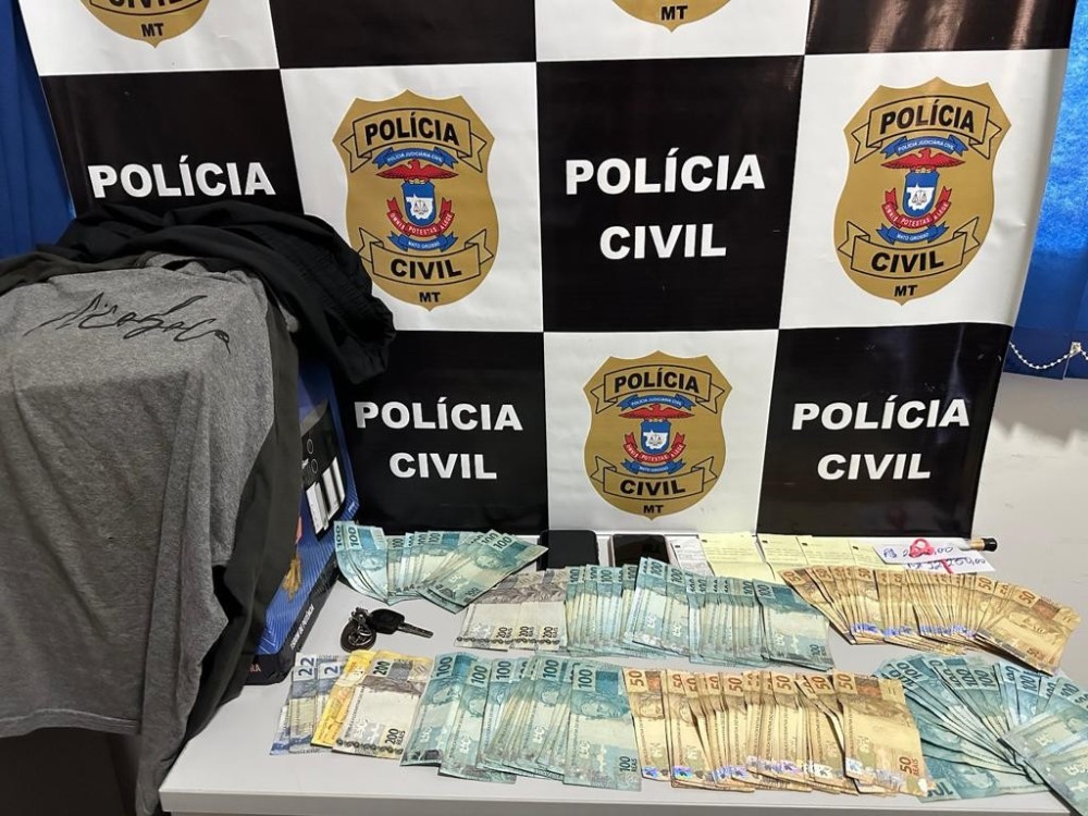 Polícia Civil prende autor de furto praticado dentro de agência bancária em Canarana