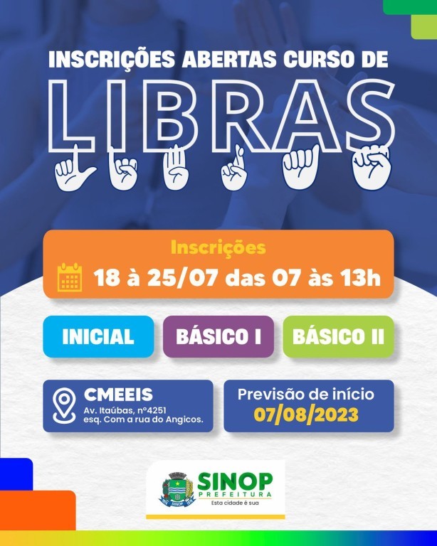 Educação inclusiva: Prefeitura abre inscrições para curso gratuito de libras