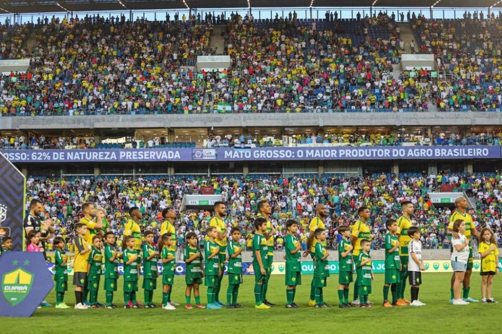 Arena Pantanal deve receber mais de 30 mil torcedores na partida entre Cuiabá e São Paulo