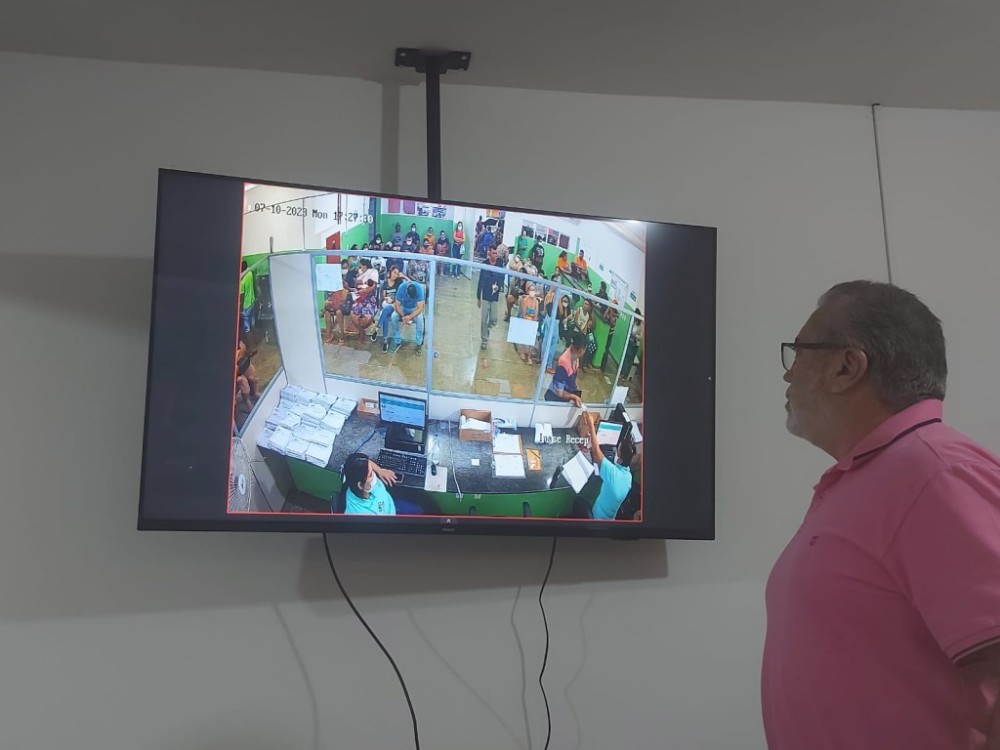 Secretária de Saúde de VG instala Câmeras de monitoramento nas UBS