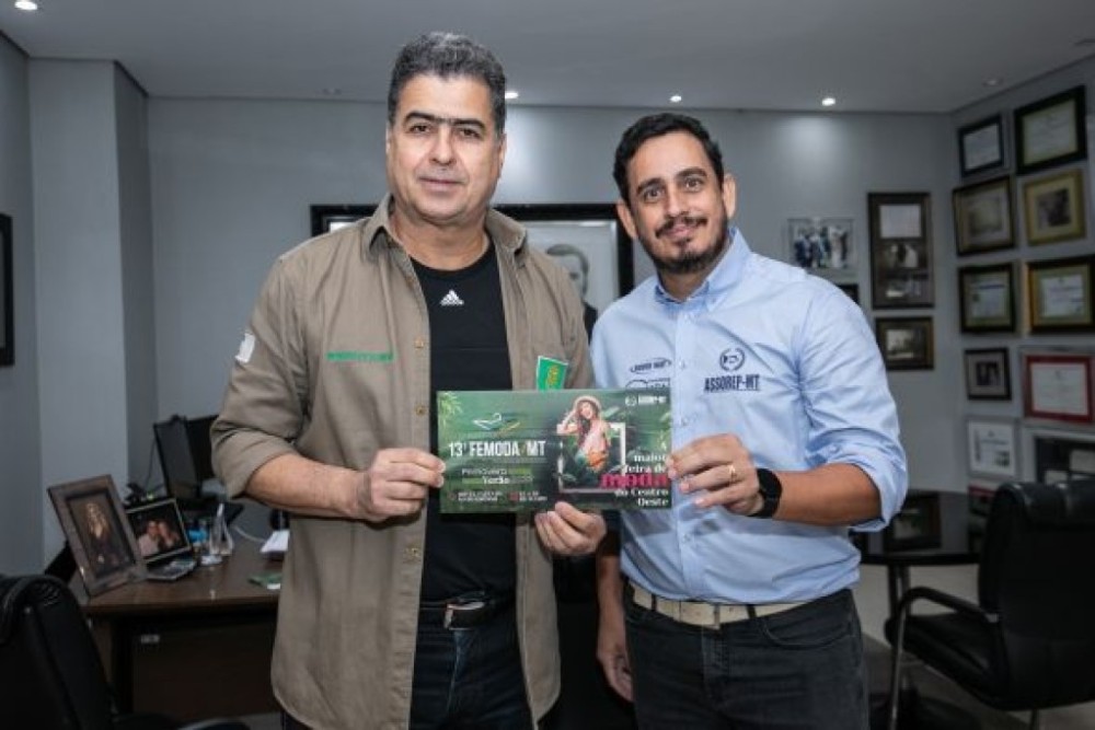 Prefeito de Cuiabá é convidado especial e confirma presença na 13ª Femoda, um dos maiores eventos econômicos de Mato Grosso