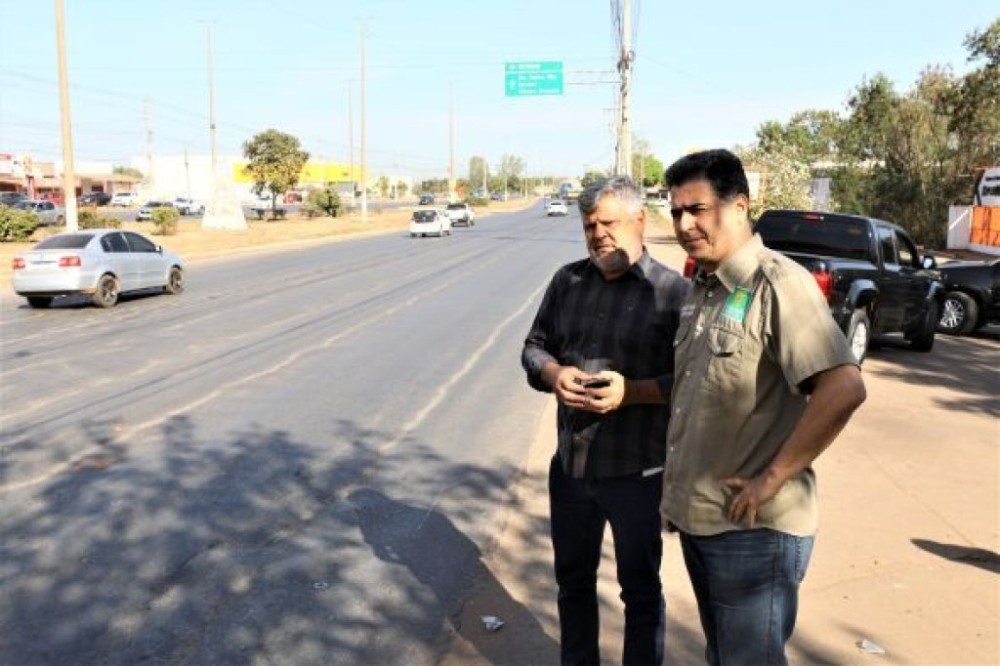 Prefeito anuncia início de obra em trecho da Avenida Fernando Corrêa no dia 31 de julho