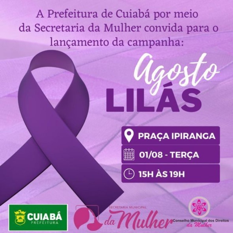 Sugestão de Pauta: Secretaria Municipal da Mulher lança a campanha 
