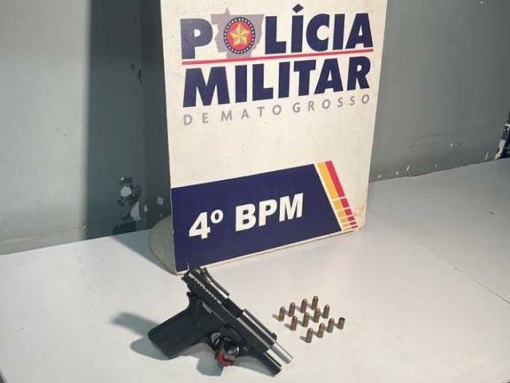 Polícia Militar prende casal por disparo e porte ilegal de arma de fogo