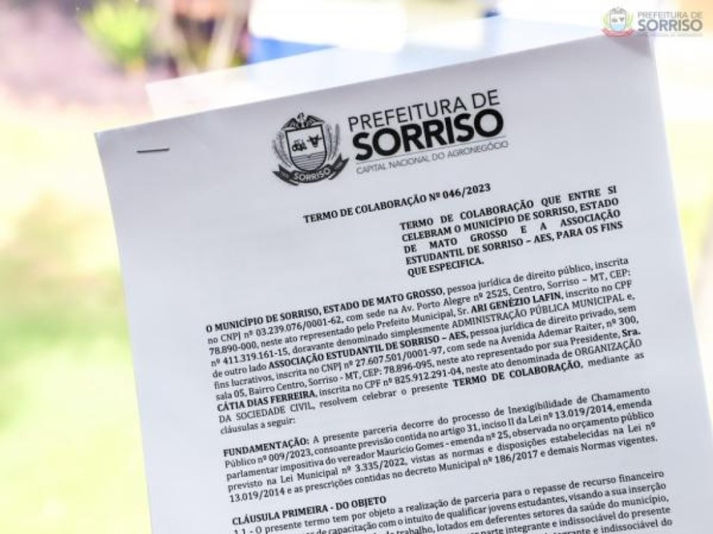 Prefeitura destina recursos para capacitação profissional de jovens