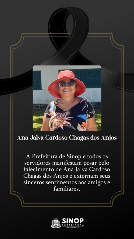 Prefeito lamenta falecimento da Agente Comunitária de Saúde Ana Jalva dos Anjos
