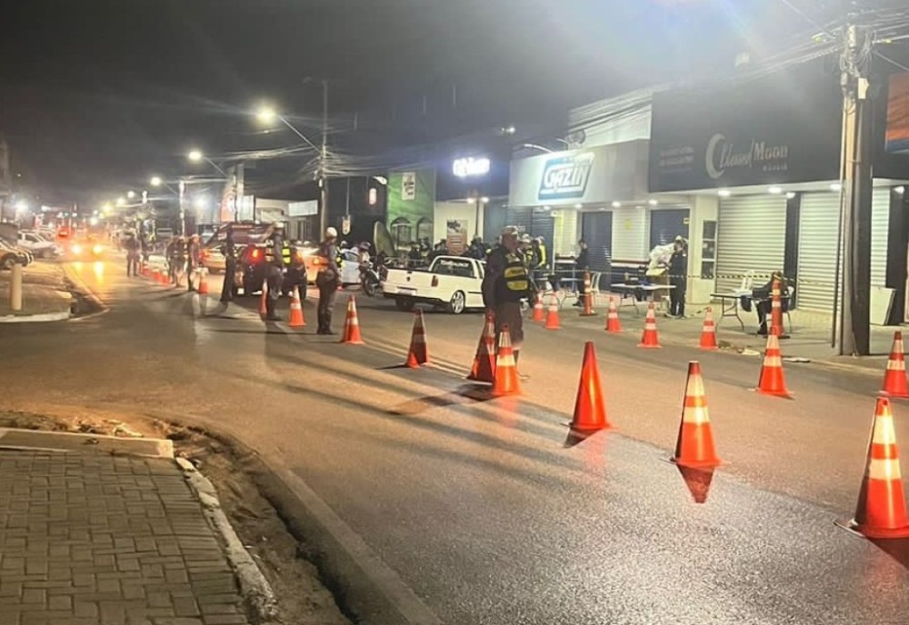 Polícia flagra 23 motoristas dirigindo alcoolizados durante blitz da Lei Seca em Cuiabá