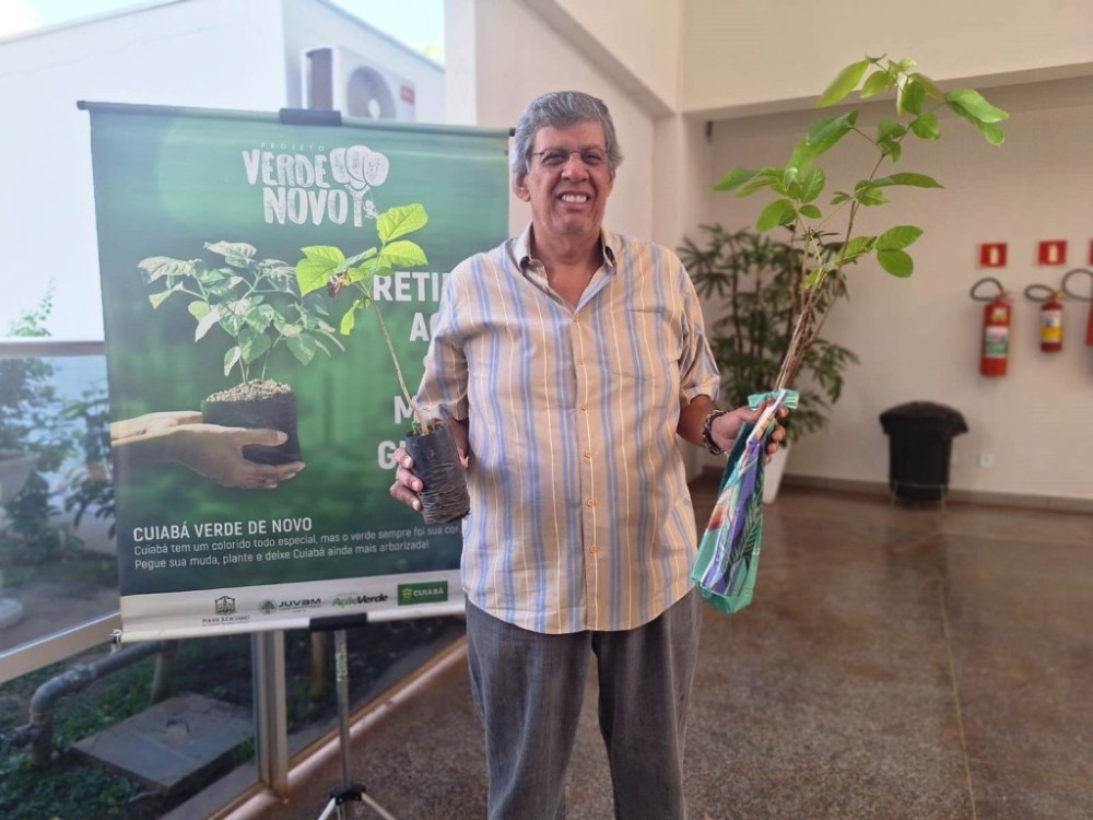 Projeto Verde Novo distribui mudas de plantas durante Encontro de Sustentabilidade no TJMT