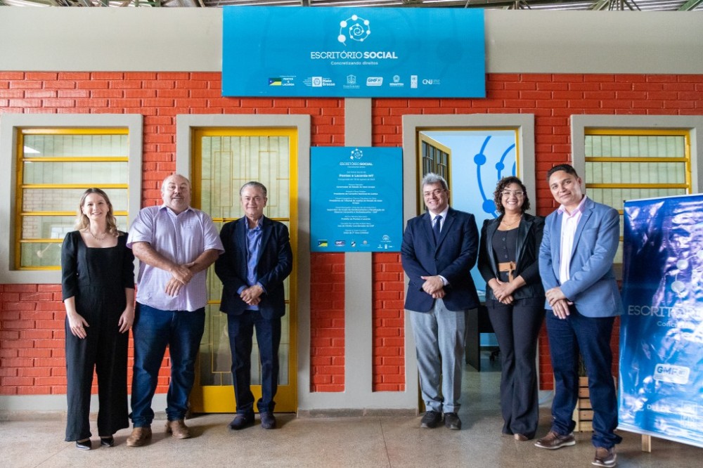 Grupo de Fiscalização do Sistema Carcerário inaugura Escritório Social em Pontes e Lacerda