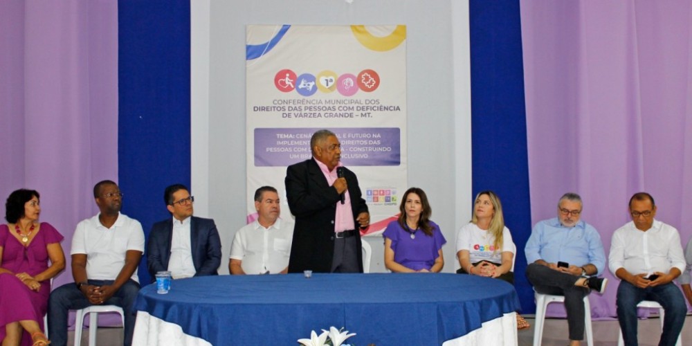Várzea Grande realiza Conferência dos Direitos da Pessoa com Deficiência   