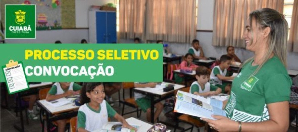 Prefeitura de Cuiabá convoca aprovados nas funções de Professor, TDI e ASG