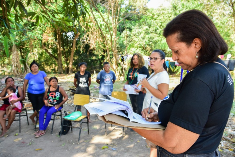Indígenas venezuelanos são beneficiados com cartões do Programa SER Família