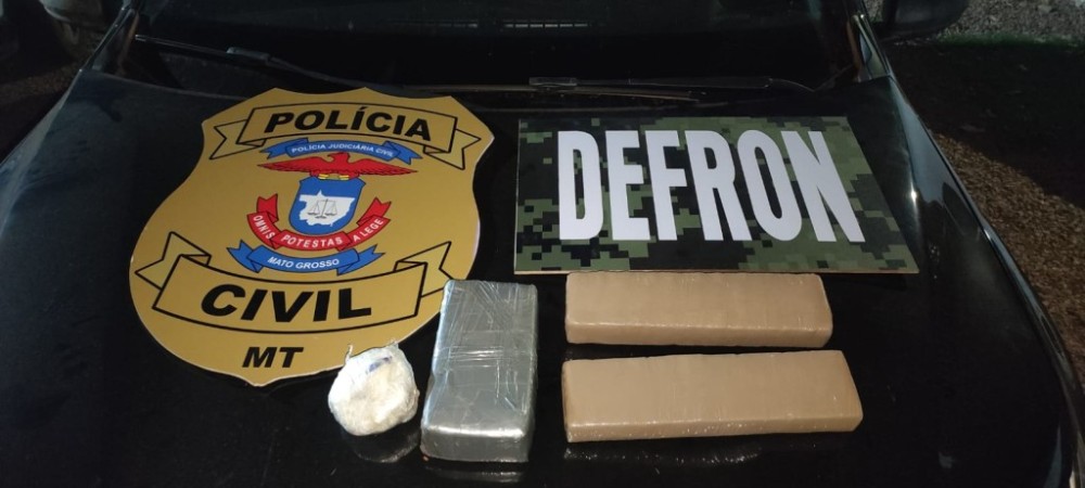 Polícia Civil apreende adolescente com quatro tabletes de drogas na região de fronteira