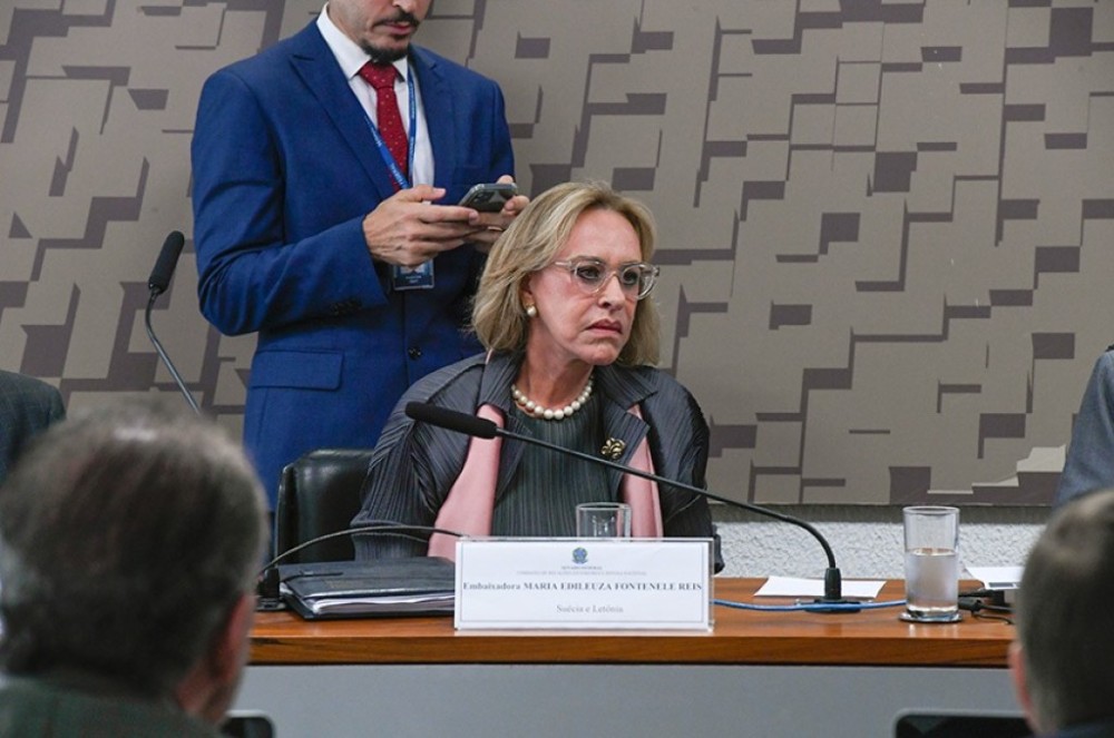 Plenário confirma indicada para embaixada brasileira na Suécia