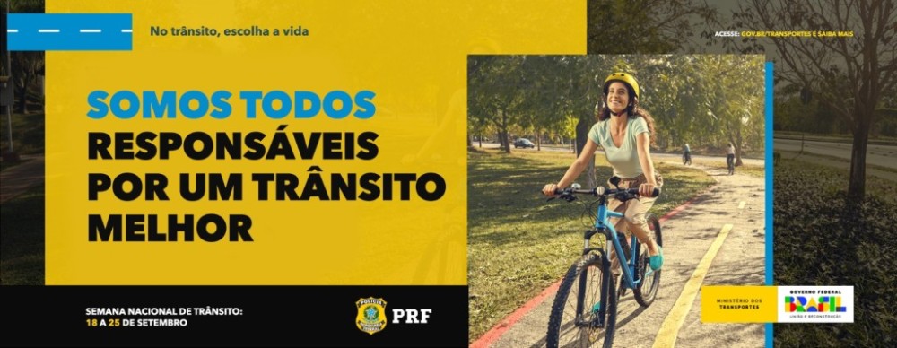 Em Mato Grosso, PRF realizará abertura da Semana Nacional de Trânsito 2023 na segunda (18)
