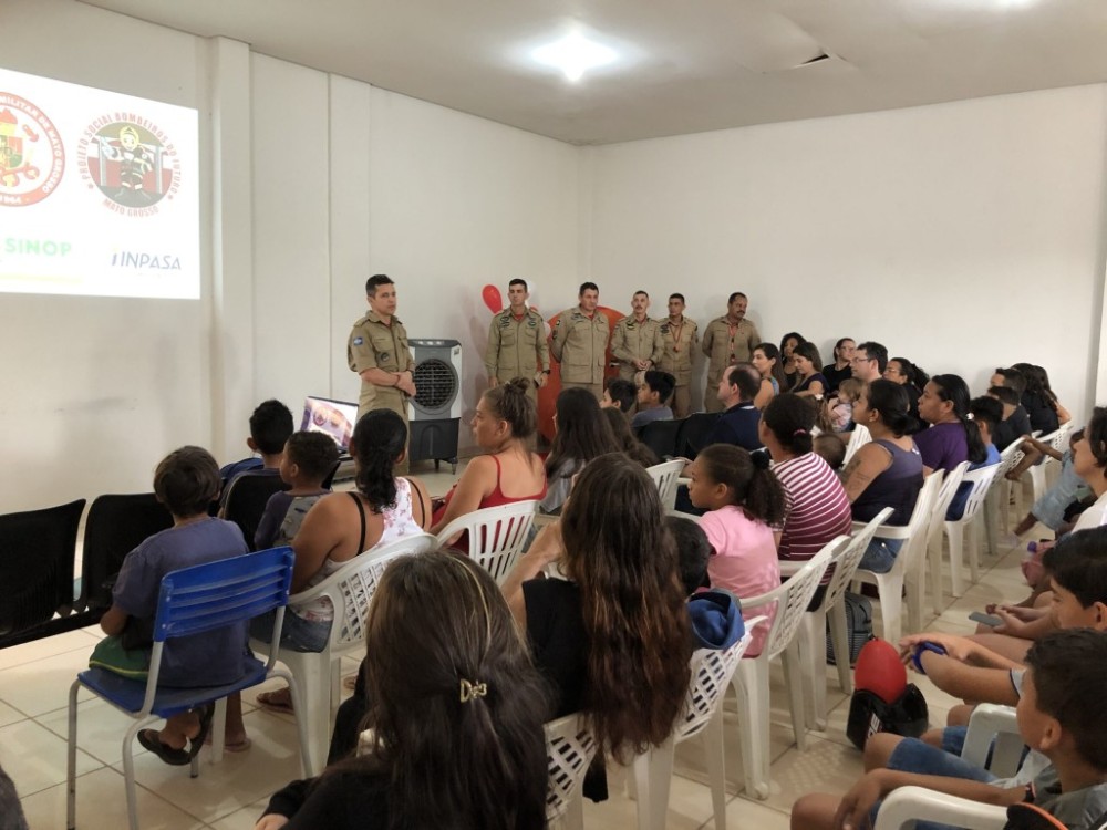 Projeto Bombeiros do Futuro na região dos Vilas será lançado hoje em parceria com a Prefeitura de Sinop