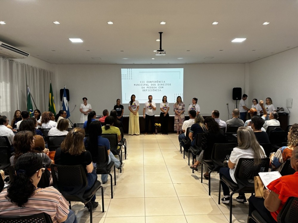 Conferência Municipal dos Direitos da Pessoa com Deficiência reúne participantes para buscar avanços nas políticas públicas