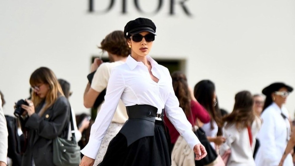 Gaby Lucianno acompanha Semana da Moda em Paris