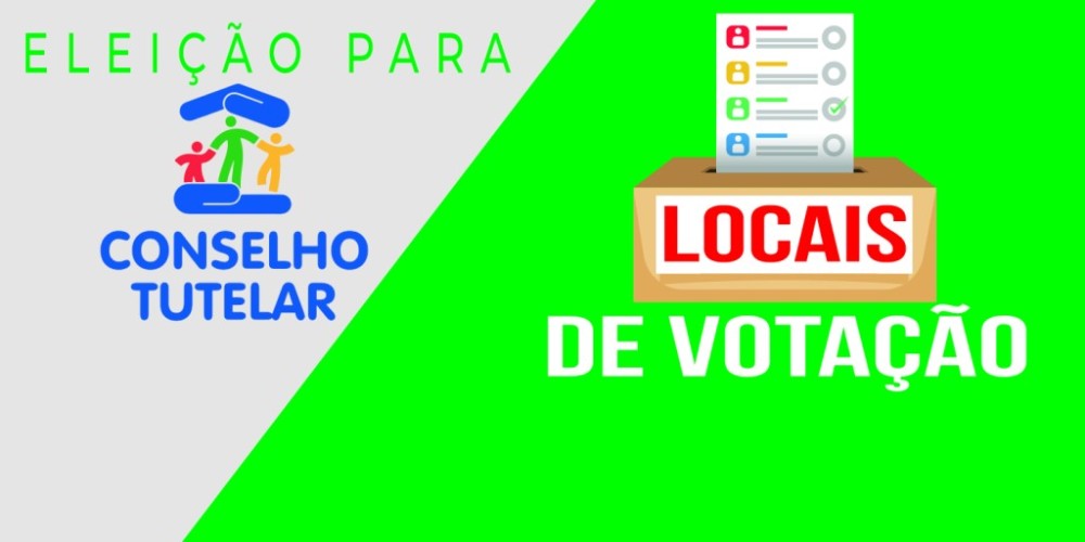 Eleitores devem estar atentos aos locais de votação