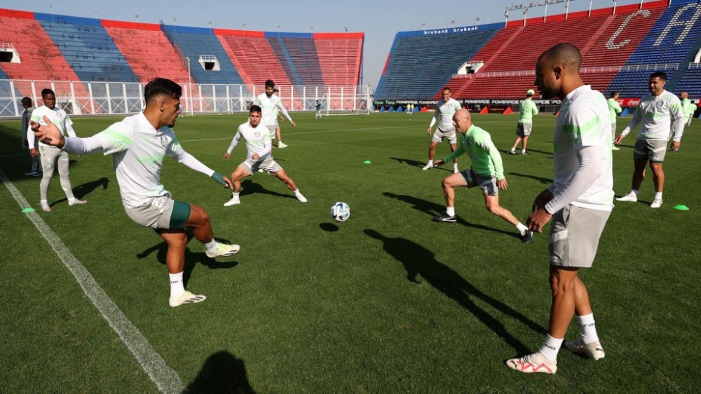 Palmeiras encerra preparação para encarar o Boca Juniors na Argentina