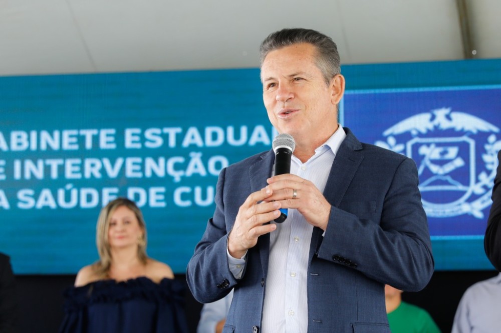 Governador entrega reforma de USF em Cuiabá: 