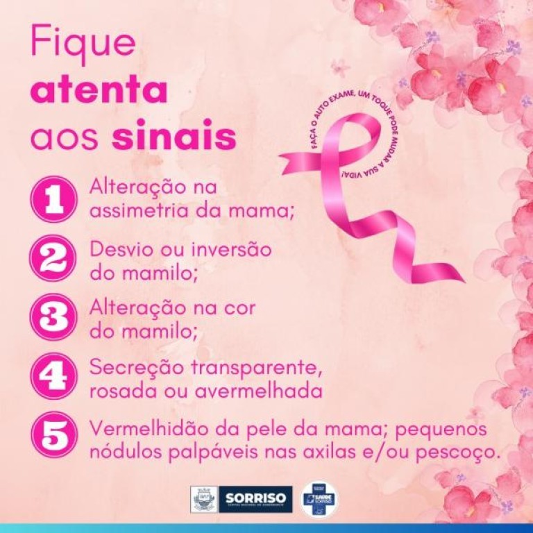 Em outubro, Semsas promove série de ações para falar de saúde feminina