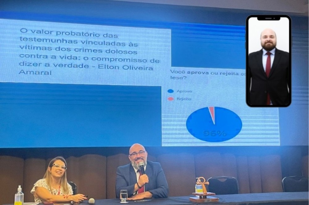 Promotor de Justiça de MT tem tese aprovada em congresso nacional