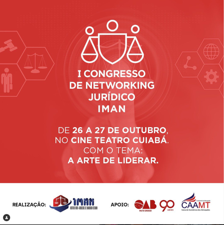 Desembargadora Clarice Claudino é palestrante no I Congresso de Networking Jurídico, em Cuiabá