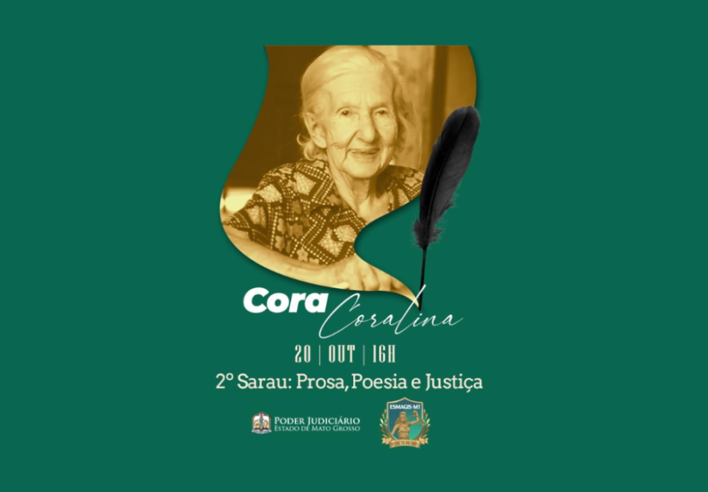 Declamação de poemas e apresentação de obras darão o tom do 2º Sarau Prosa, Poesia e Justiça